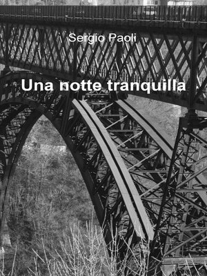 cover image of Una notte tranquilla